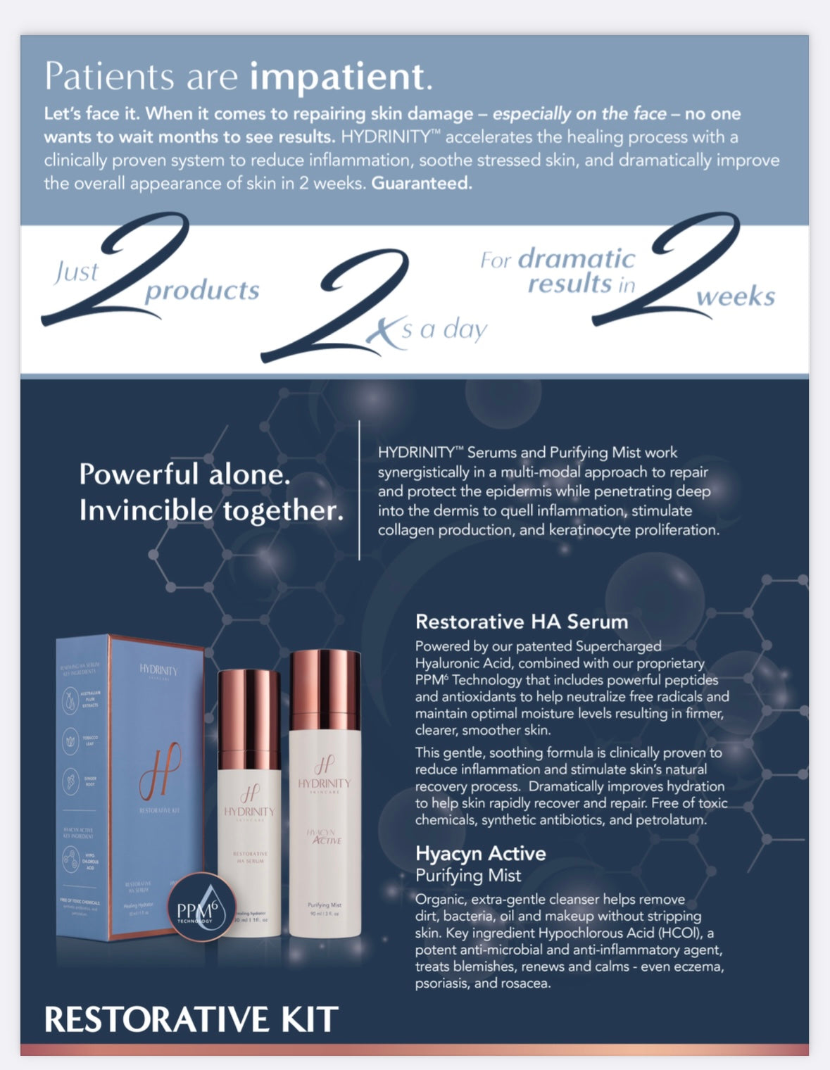 Hydrinity Restorative HA Serum