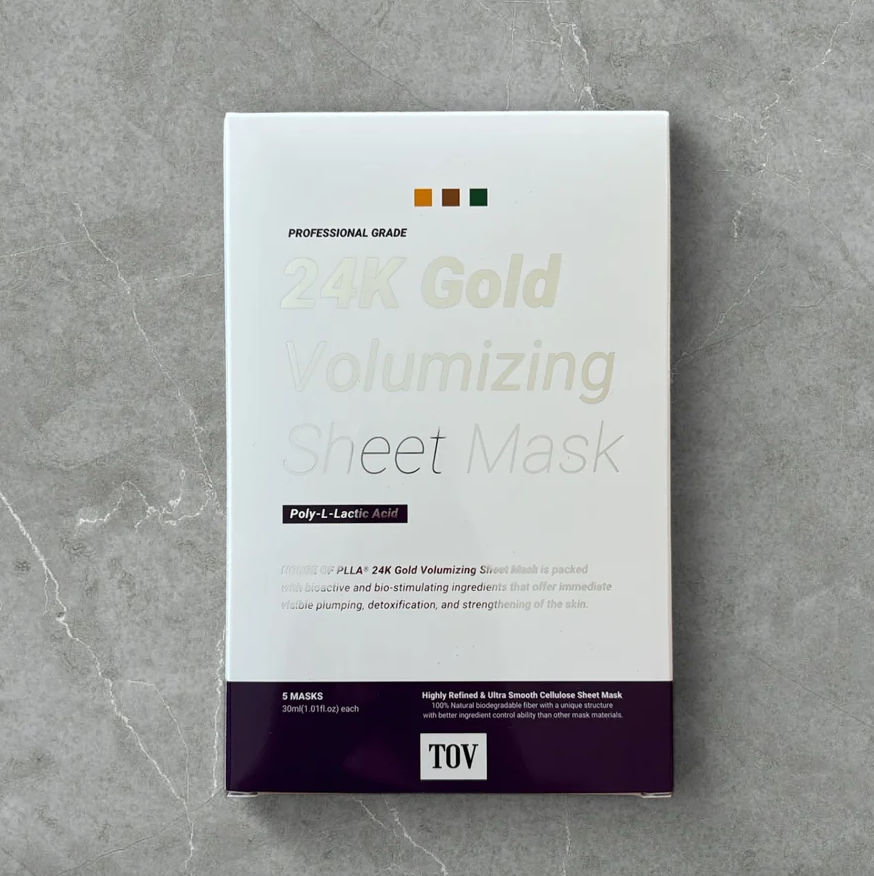24K Gold Volumizing Sheet Mask