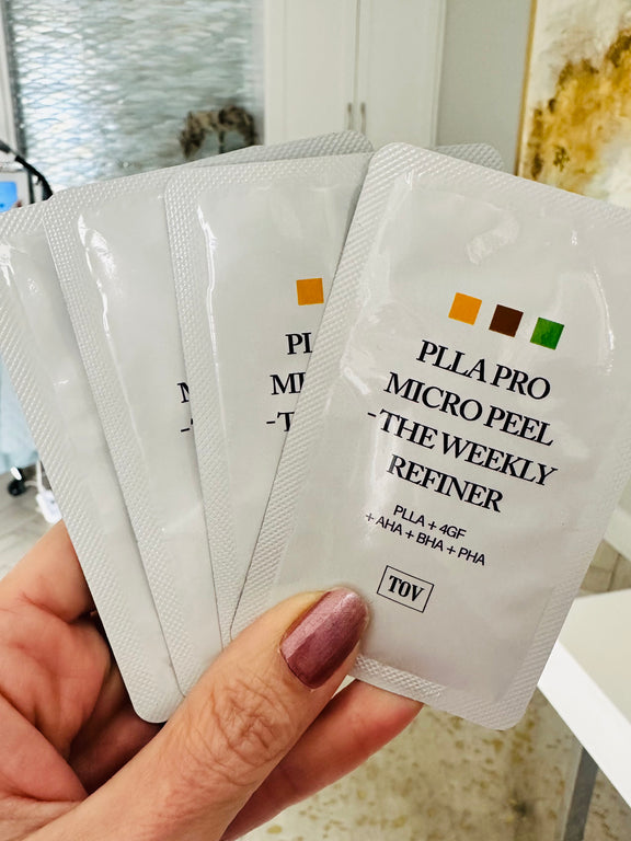 PLLA Pro Weekly Refiner At Home PEEL