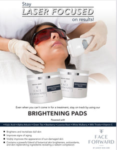 Brightening Pads with 2% Hydroquinone