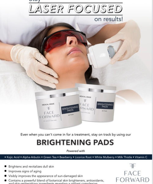 Brightening Pads with 4% Hydroquinone