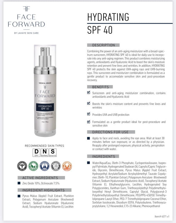 Face Forward's Hydrating Duo