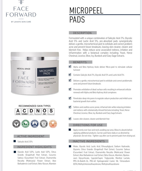 Micropeel Pads