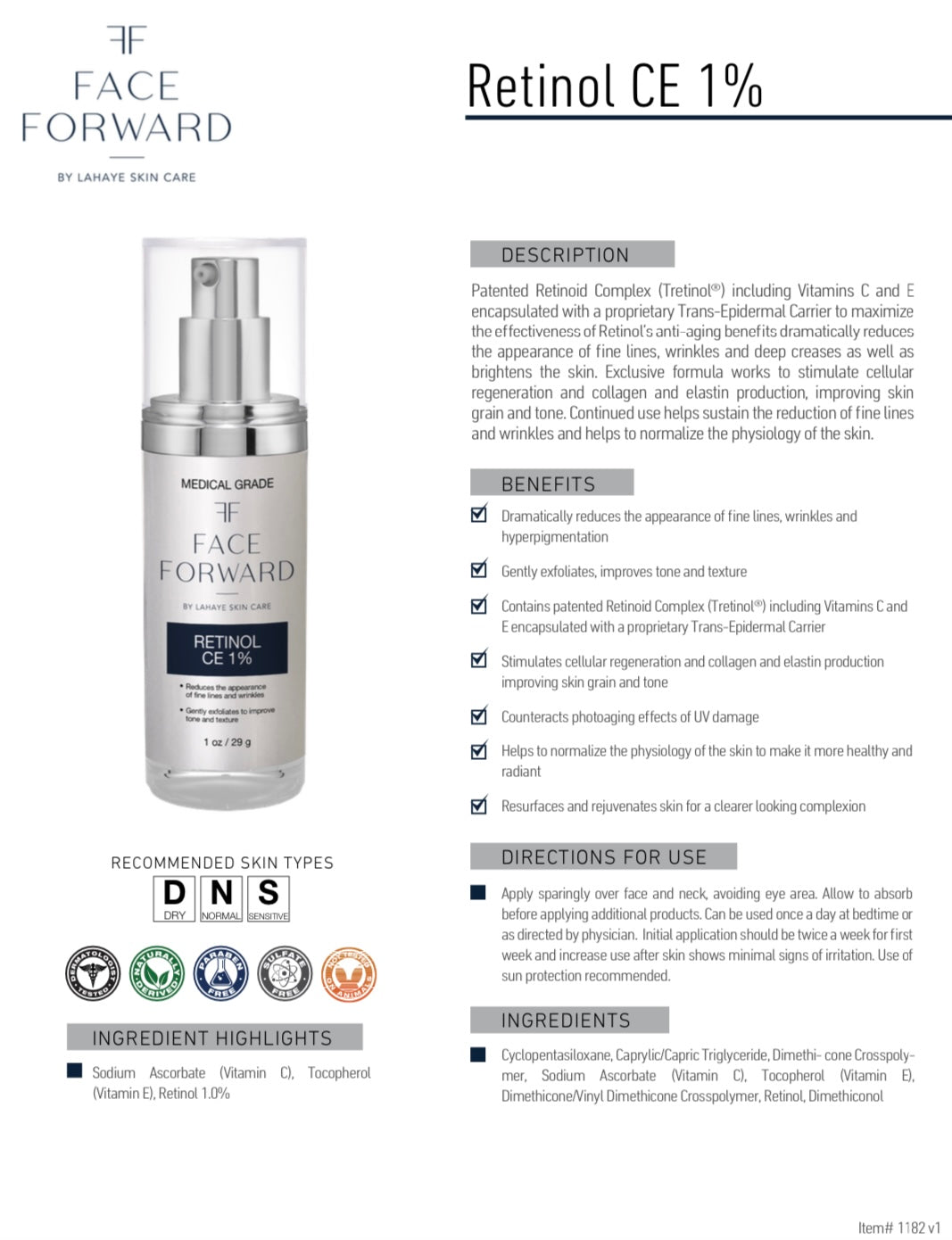 Face Forward Retinol CE 1%