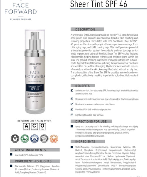 Sheer Tint SPF 46